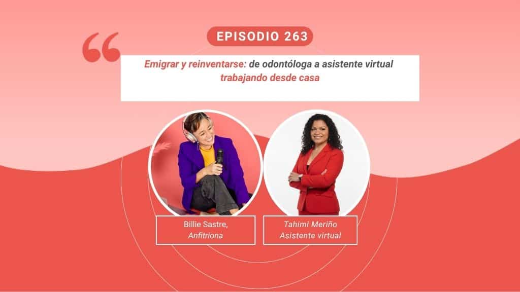 Tahimi, odontóloga cubana reinventada como asistente virtual, trabajando desde casa tras emigrar a España