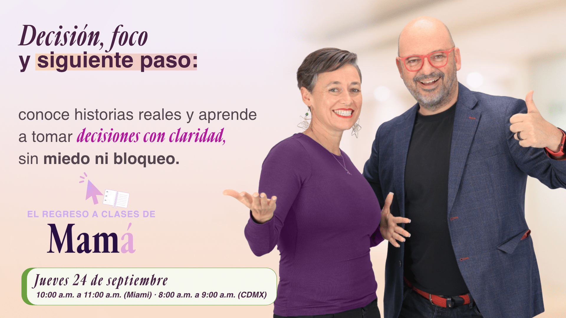 Sesión 3 · Jueves 24 de septiembre